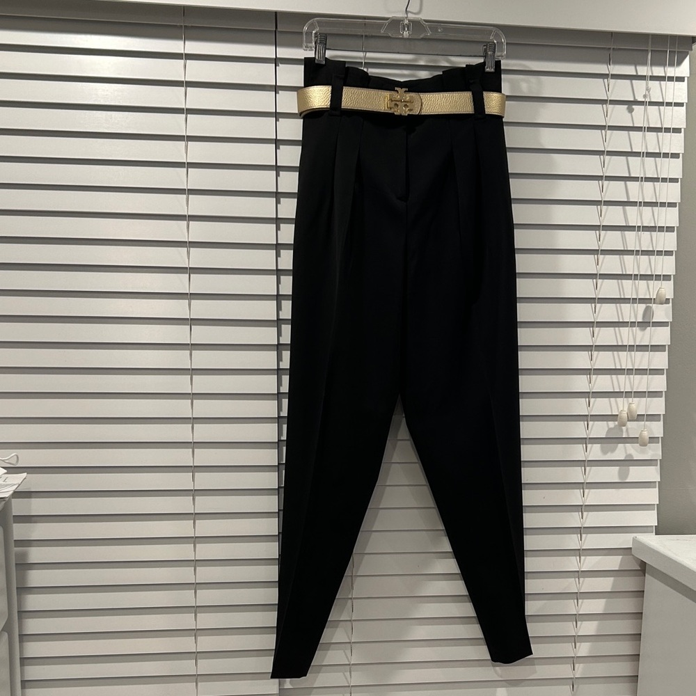 Hugo Boss Black Gabardine Trousers